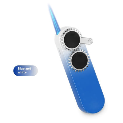 Creative Gear Rocker Arm Lighter Rotating Gear Windproof