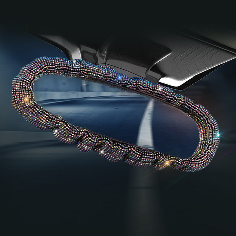 Car Gear Set Diamond-Studded Handbrake Set Gear Grip Set